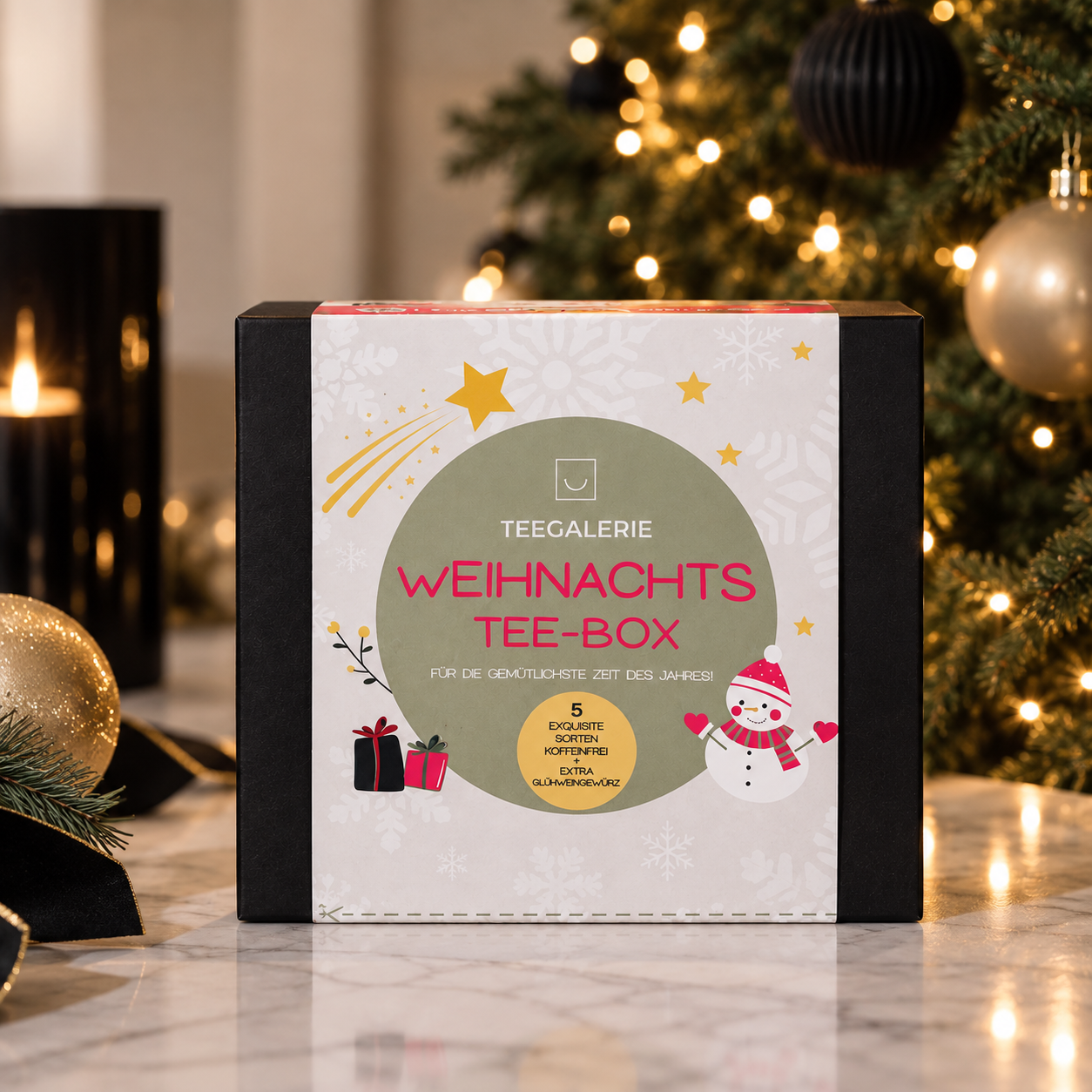 🎄 Weihnachtstee-Box „Christmas Tea Time“