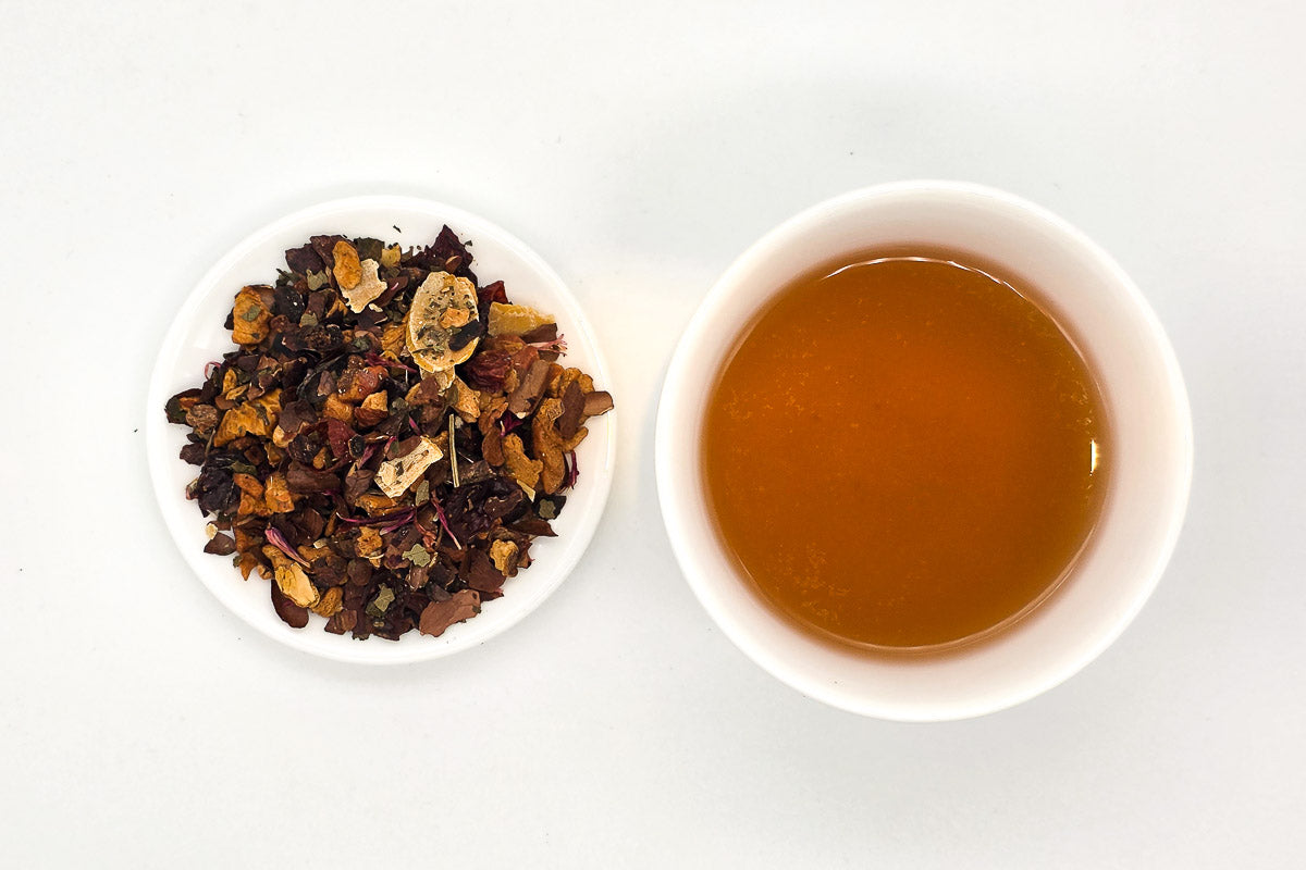 Früchtetee - DOMINOSTEIN