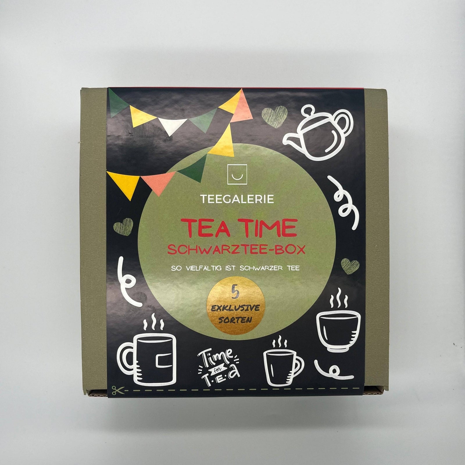 SCHWARZTEE-BOX "TEA TIME".